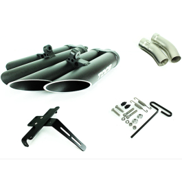 タツロ Ducati 848 (08-13) T-Slash Slip-on Exhaust