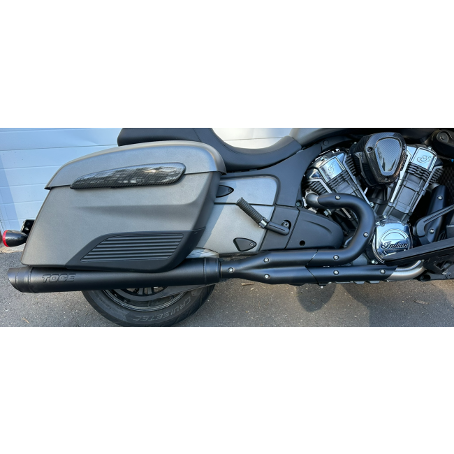 Indian chieftain 2 into 1 exhaust outlet