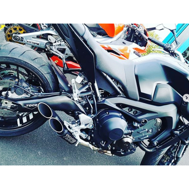 Toce exhaust mt09 top
