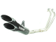 Razor Tip Full Exhaust System - Kawasaki Ninja 500 / Z500 (24-26)