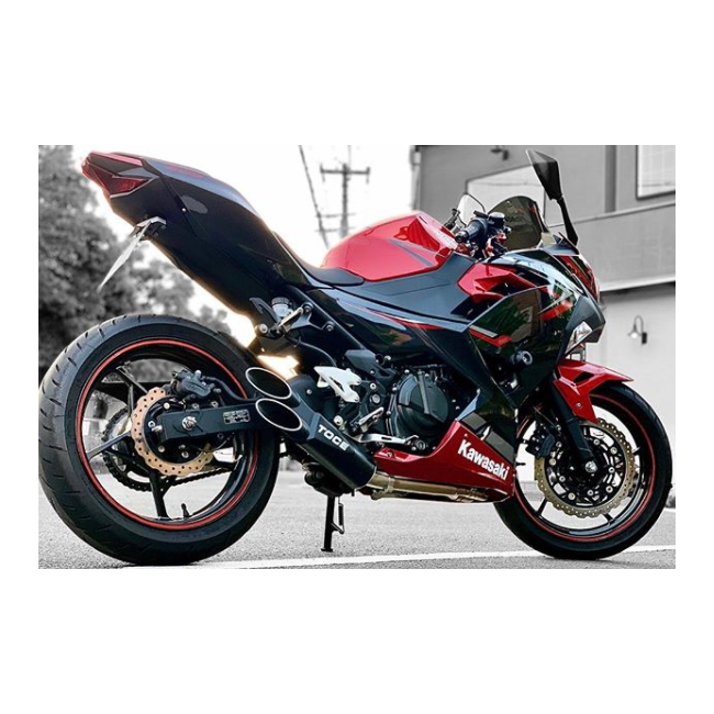 Kawasaki Ninja 500 Full Exhaust System by Toce Performance (24-25)