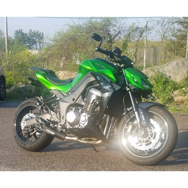 Z1000 Kawasaki - exhaust Z YouTube Razor ) by Motorcycle Tip Toce