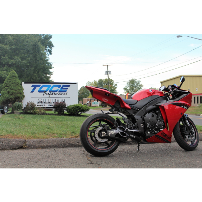 Yamaha R1 (09-14) Low-Mount Razor Tip Slip-On