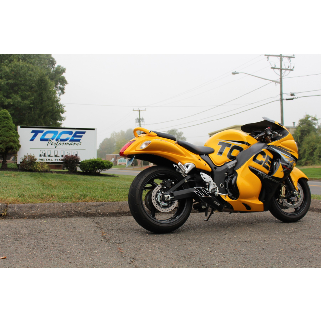 S Logo Full Exhaust - Suzuki Hayabusa GSX-R1300R (22 - 25)
